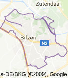 Kaart luchthavenvervoer in Bilzen
