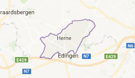 Kaart luchthavenvervoer in Herne