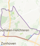 Kaart luchthavenvervoer in Houthalen-Helchteren