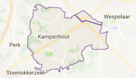 Kaart luchthavenvervoer in Kampenhout