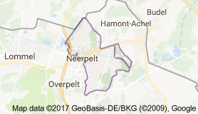 Kaart luchthavenvervoer in Neerpelt