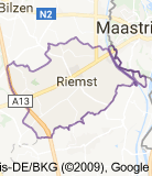 Kaart luchthavenvervoer in Riemst