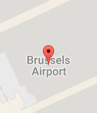Kaart luchthavenvervoer in Zaventem