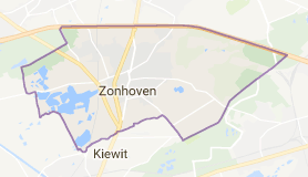 Kaart luchthavenvervoer in Zonhoven